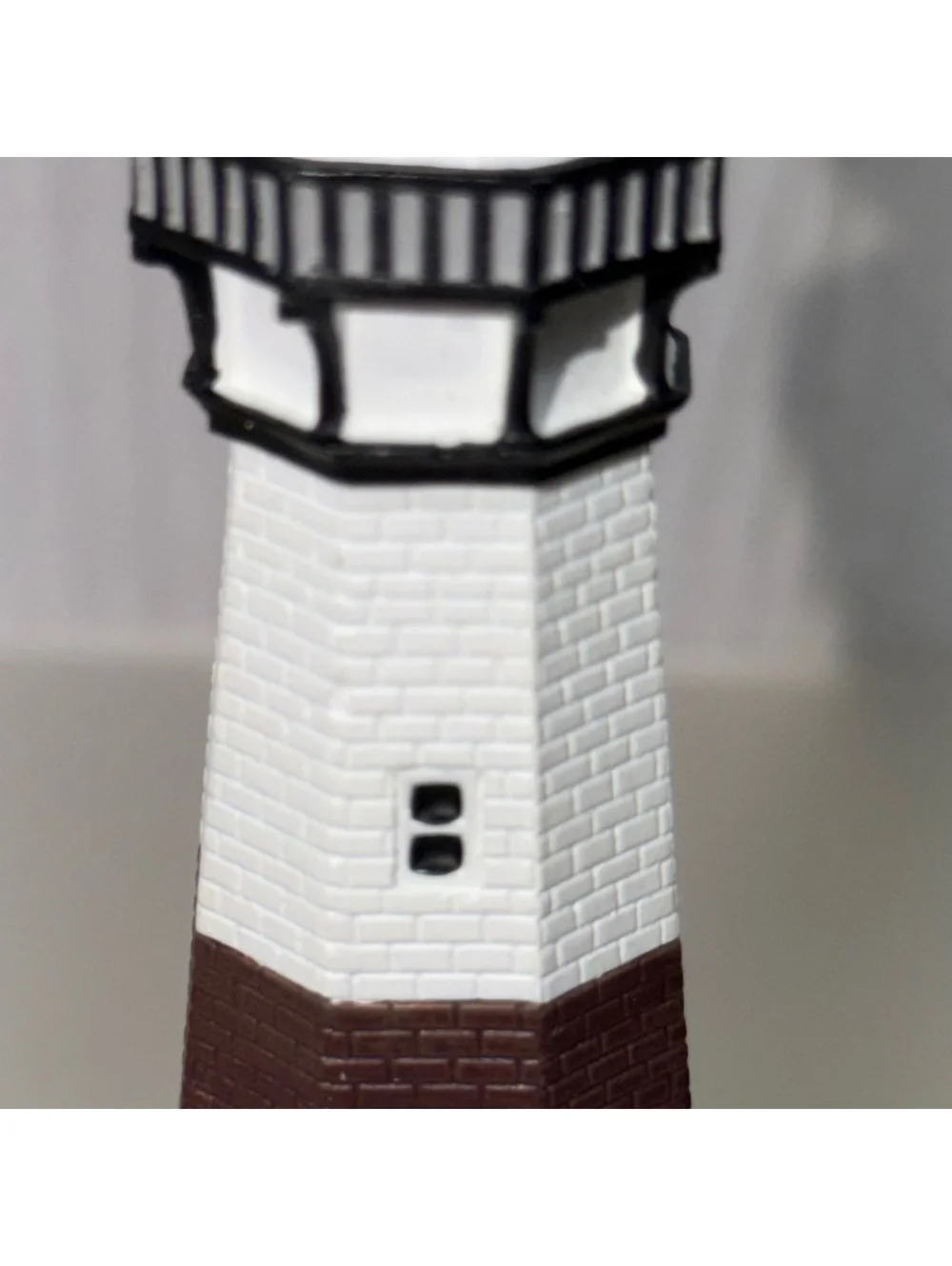 Lefton Historic American Lighthouse Montauk Point Figurine CCM12189 1998 w/ Box
